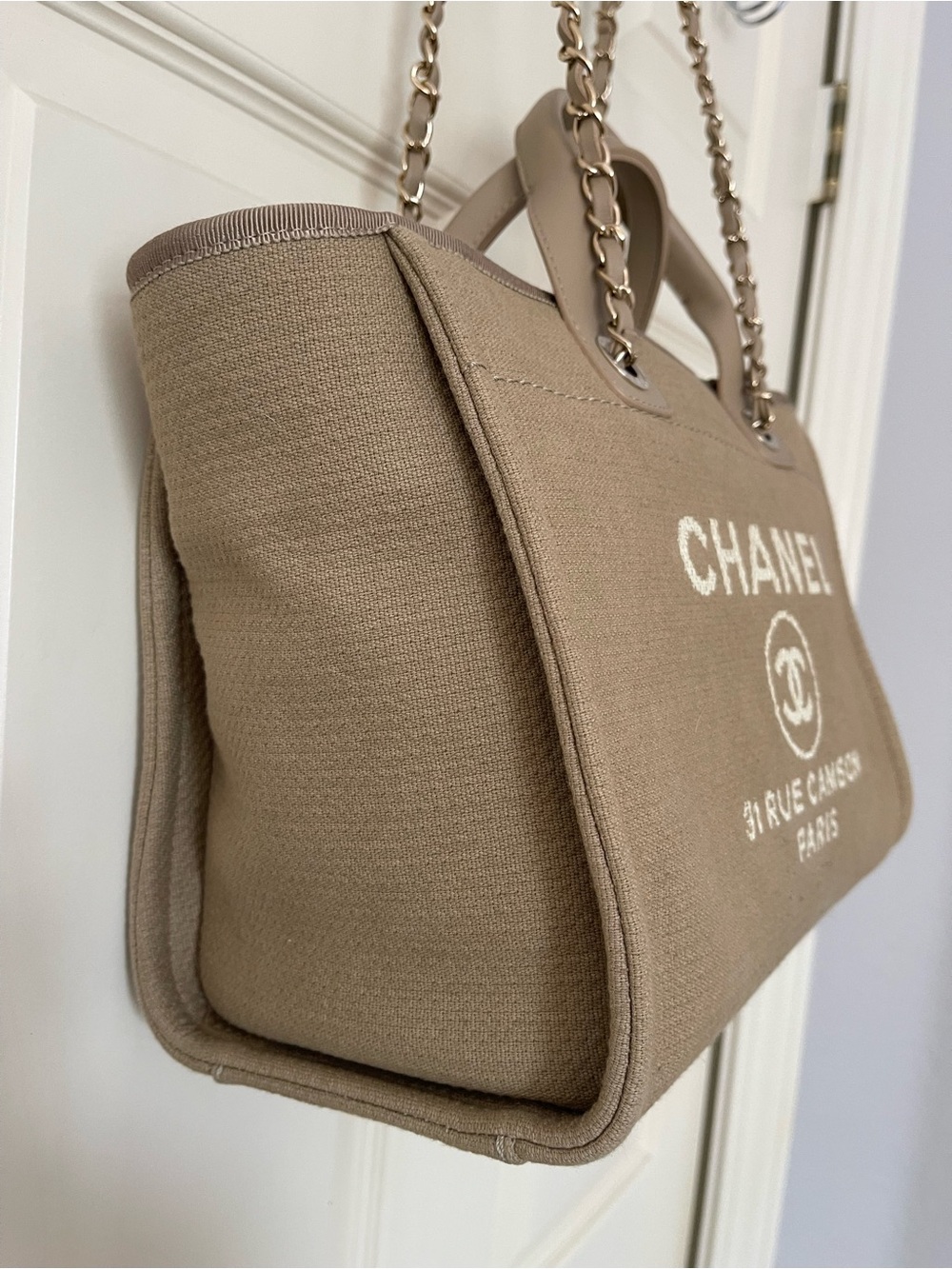 Chanel Deauville Tote - Picture 3 of 11